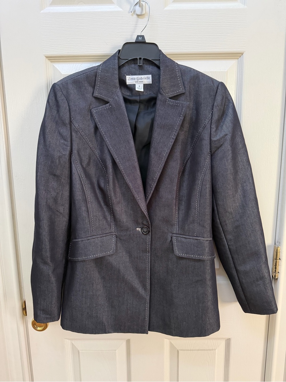 Women's Dark Charcoal Suit - blazer and pants